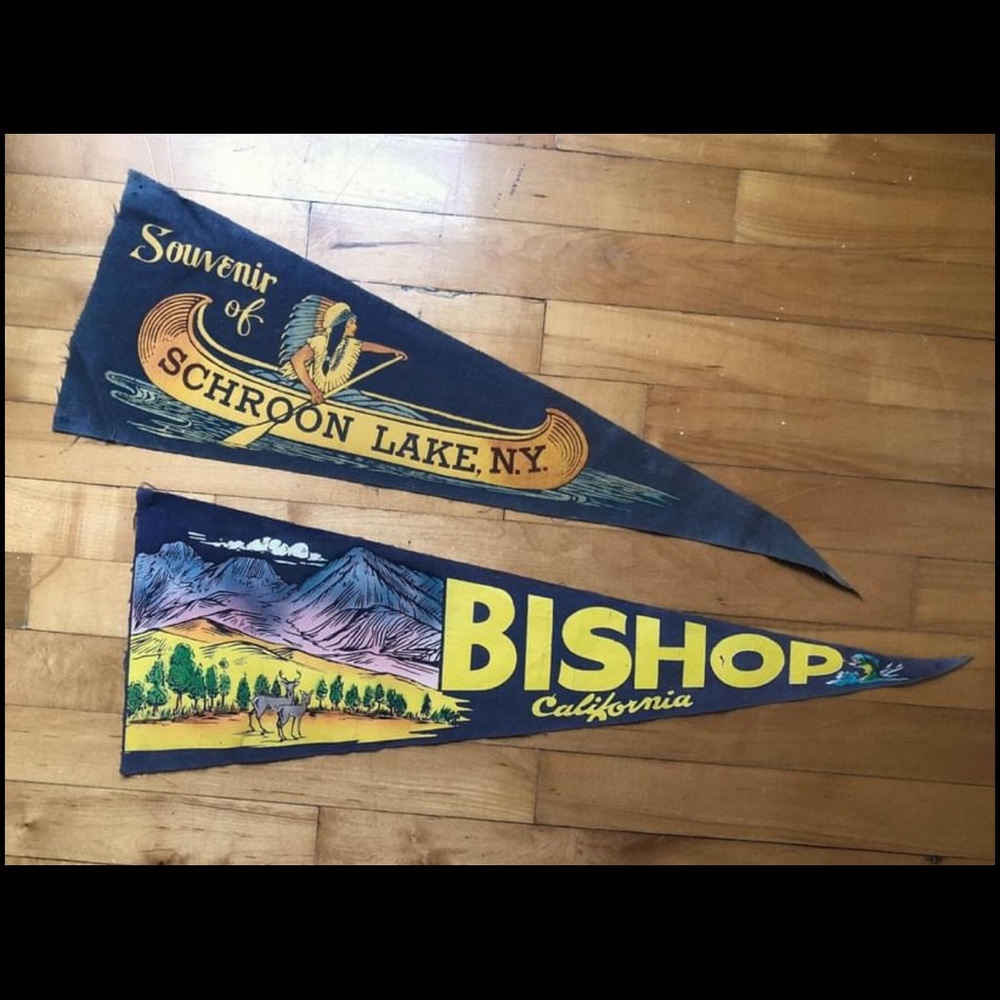 Vintage pennants